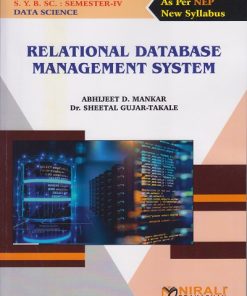 RELATIONAL DATABASE MANAGEMENT SYSTEM for SY BSc (Data Science) Semester 4 | Abhijeet D. Mankar | Nirali Prakashan