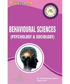 BEHAVIOURAL SCIENCES (PSYCHOLOGY & SOCIOLOGY) (GNM 1st Year) | DR. VICTOR DEVASIRVADAM, SELVAN M.R. | Thakur
