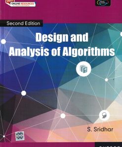 DESIGN AND ANALYSIS OF ALGORITHMS | S. SRIDHAR | Oxford
