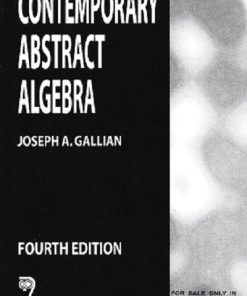 CONTEMPORARY ABSTRACT ALGEBRA | JOSEPH A GALLIAN | NAROSA