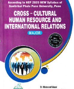 CROSS CULTURAL HUMAN RESOURCE AND INTERNATIONAL RELATIONS | DR MAKRAND WAZAL | THAKUR