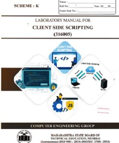 LABORATORY MANUAL FOR CLIENT SIDE SCRIPTING (316005) | MAHARASHTRA STATE BOARD