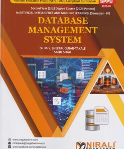 DATABASE MANAGEMENT SYSTEM for SPPU Second Year [SE] Degree in AIML Engineering Semester 4 | Dr. Mrs. Sheetal Gujar-Takale | Nirali Prakashan