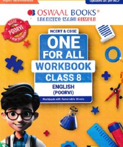 ONE FOR ALL WORKBOOK CLASS 8 ENGLISH (POORVI) | OSWAAL BOOKS