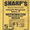 (BUSINESS ADMINISTRATION) ENTERPRISE MANAGEMENT SYSTEM -2 SY B COM (SEM 4) (EMS254-T | SHARPS