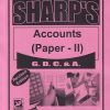 ACCOUNTS (PAPER -2) GDC & A | SHARP'S PUBLICATION