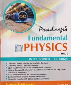 SETS OF TWO BOOKS |  FUNDAMENTAL PHYSICS VOL 1 & 2 CLASS 12TH | K L GOMBER, K L GOGIA |  PRADEEP PUBLICATION