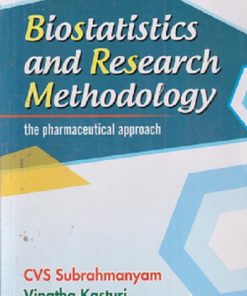 BIOSTATISTICS AND RESEARCH METHODOLOGY | CVS SUBRHMANYAM | VALLABH PRAKASHAN |