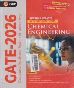 SECOND HAND BOOK | GATE - 2026 GRADUATE APTITUDE TEST IN ENGINEERING CHEMISTRY ENGINEERING | REVISED & UPDATED GATE PREP GUIDE SERIES  |  GKP