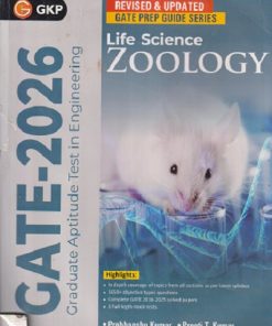 SECOND HAND BOOK | GATE - 2026 LIFE SCIENCE ZOOLOGY, GRADUATE APTITUDE TEST IN ENGINEERING | REVISED & UPDATED GATE PREP GUIDE SERIES  |  GKP