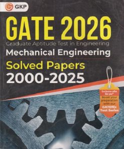 SECOND HAND BOOK | GATE - 2026 MECHANICAL ENGINEERING , GRADUATE APTITUDE TEST IN ENGINEERING SOLVED PAPERS 2000 - 2025 | GKP