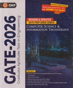 SECOND HAND BOOK | GATE - 2026 COMPUTER SCIENCE & INFORMATION TECHNOLOGY, GRADUATE APTITUDE TEST IN ENGINEERING REVISED & UPDATED GATE PREP GUIDE SERIES |  2 COPY | GKP