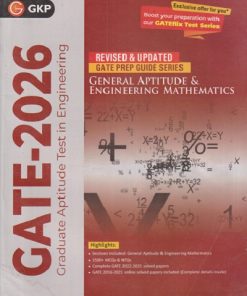 SECOND HAND BOOK | GATE  - 2026 GENERAL APTITUDE & ENGINEERING MATHEMATICS | GRADUATE APTITUDE TEST IN ENGINEERING, REVISED & UPDATED GATE PREP GUIDE SERIES | 2 COPY |  GKP