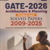 SECOND HAND BOOK | GATE - 2026 ARCHITECTURE & PLANNING PREVIOUS YEARS SOLVED PAPERS 2009 - 2025 |  GKP