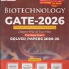 SECOND HAND BOOK | GATE - 2026 BIOTECHNOLOGY GRADUAT APTITUDE TES IN ENGINEERING CHAPTERWISE & YEARSWISE PREVIOUS YEARS SOLVED PAPERS 2000-25|  GKP