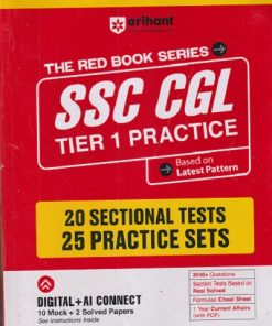 THE RED BOOK SERIES SSC CGL TIER 1 PRACTICE | 20 SECTIONAL TESTS 25 PRACTICE SETS  | ARIHANT