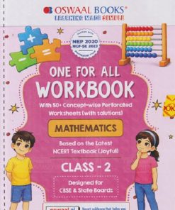 ONE FOR ALL WORKBOOK MATHEMATICS CLASS 2ND | OSWAAL BOOKS