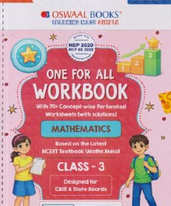 ONE FOR ALL WORKBOOK MATHEMATICS CLASS 3RD | OSWAAL BOOKS