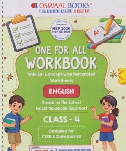 ONE FOR ALL WORKBOOK ENGLISH CLASS 4TH | OSWAAL BOOKS