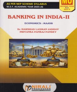 BANKING IN INDIA 2: Economics for MU BA Semester 4 | Dr. Harshad Laxman Jadhav | Nirali Prakashan