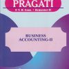 PRAGATI BUSINESS ACCOUNTING 2 for First Year BCom Semester 2