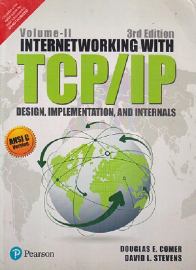 SECOND HAND BOOK | INTERNETWORKING WITH TCP/IP (DESIGN. IMPLEMENTATION. AND INTERNALS) VOL 2 | DOUGLAS E COMER | PEARSON