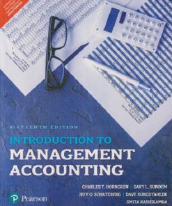 SECOND HAND BOOK | INTRODUCTION TO MANAGEMENT ACCOUNTING | CHARLES T HORNGREN | PEARSON