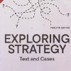 SECOND HAND BOOK | EXPLORING STARTEGY TEXT AND CASES | RICHARD WHITTINGTON | PEARSON