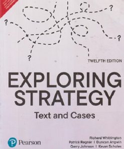 SECOND HAND BOOK | EXPLORING STARTEGY TEXT AND CASES | RICHARD WHITTINGTON | PEARSON