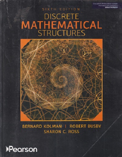 SECOND HAND BOOK | DISCRETE MATHEMATICAL STRUCTURES | BERNARD KOLMAN | PEARSON