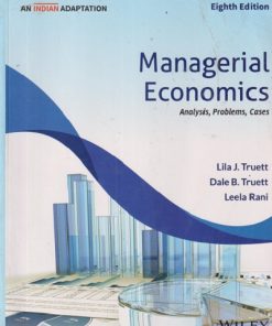 SECOND HAND BOOK |MANAGERIAL ECONOMICS | LILA J TRUETT | WILEY