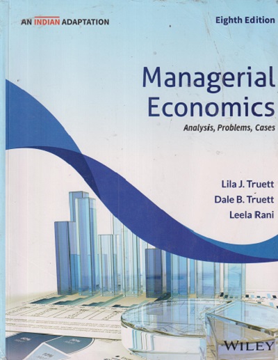 SECOND HAND BOOK |MANAGERIAL ECONOMICS | LILA J TRUETT | WILEY