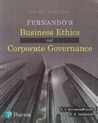 SECOND HAND BOOK | FERANDO'S BUSINESS ETHICS CORPORATE GOVERNANCE | KP MURALEEDHARAN | PEARSON