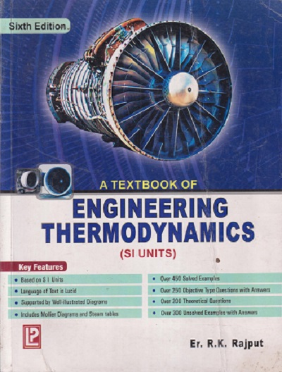 SECOND HAND BOOK | A TEXTBOOK OF ENGINEERING THERMODYNAMICS | RK RAJPUT | LAXMI