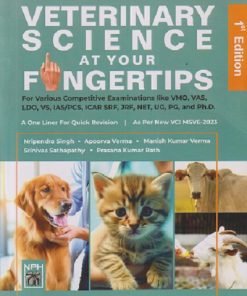 VETERINARY SCIENCE AT YOUR FINGERTIPS | NRIPENDRA SINGH, APOORVA VERMA | NARENDRA PUBLISHING HOUSE