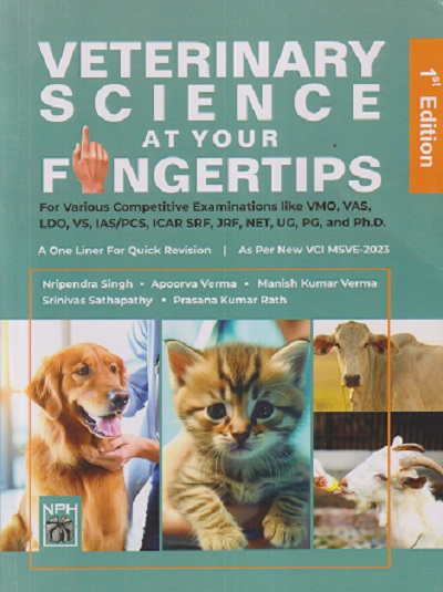 VETERINARY SCIENCE AT YOUR FINGERTIPS | NRIPENDRA SINGH, APOORVA VERMA | NARENDRA PUBLISHING HOUSE