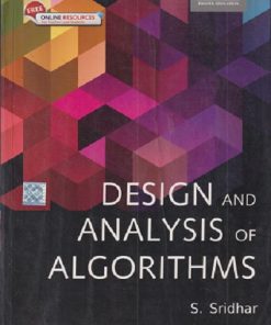SECOND HAND BOOK | DESIGN AND ANALYSIS OF ALGORITHMS | S SRIDHAR | OXFORD