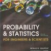 SECOND HAND BOOK | PROBABILITY & STATISTICS FOR ENGINEERING & SCIENTISTS | RONALD E WALPOLE | PEARSON