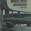 SECOND HAND BOOK | BRIDGE DECK BEHAVIOUR | EC HAMBLY | CRC PRESS