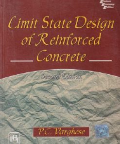 SECOND HAND BOOK | CIMIT STATE DESIGN OF REINFORCED CONCRETE | PC VARGHESE | PHI