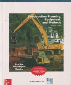 SECOND HAND BOOK | CONSTRUCTION PLANNING, EQUIPMENT, AND METHODS | ROBERT L PEURIFOY PE | MC GRAW HILL