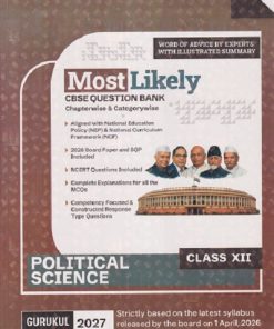 MOST LIKELY CBSE QUESTION BANK (CHAPTERWISE & CATEGORYWISE) POLITICAL SCIENCE CLASS 12TH | OSWAAL PUBLISHERS