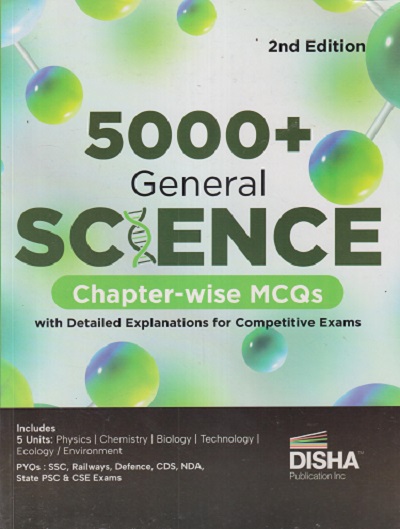 5000+ GENERAL SCIENCE CHAPTERWISE & MCQs | DISHA
