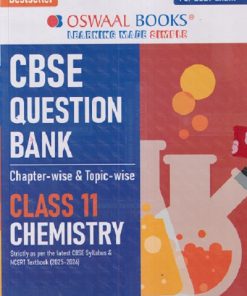 CBSE QUESTION BANK (CHAPTERWISE & TOPICWISE) CLASS 11TH CHEMISTRY FOR 2027 EXAM | OSWAAL BOOKS