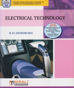 ELECTRICAL TECHNOLOGY | B.H.Deshmukh | Nirali Prakashan