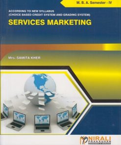 SERVICES MARKETING for MBA Semester 4 | Samita Kher | Nirali Prakashan