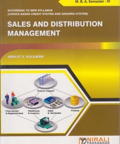 SALES AND DISTRIBUTION MANAGEMENT for MBA Semester 4 | Abhijit S Kulkarni | Nirali Prakashan