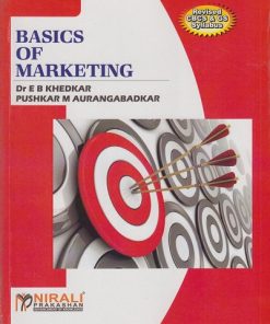 BASICS OF MARKETING | Dr E B Khedkar | Nirali Prakashan