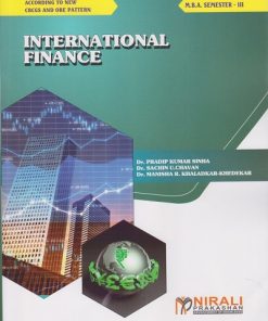 INTERNATIONAL FINANCE for MBA Semester 3 | Dr. Pradip Kumar Sinha | Nirali Prakashan