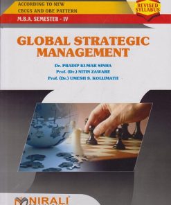 GLOBAL STRATEGIC MANAGEMENT for MBA Semester 4 | Dr. Pradip Kumar Sinha | Nirali Prakashan